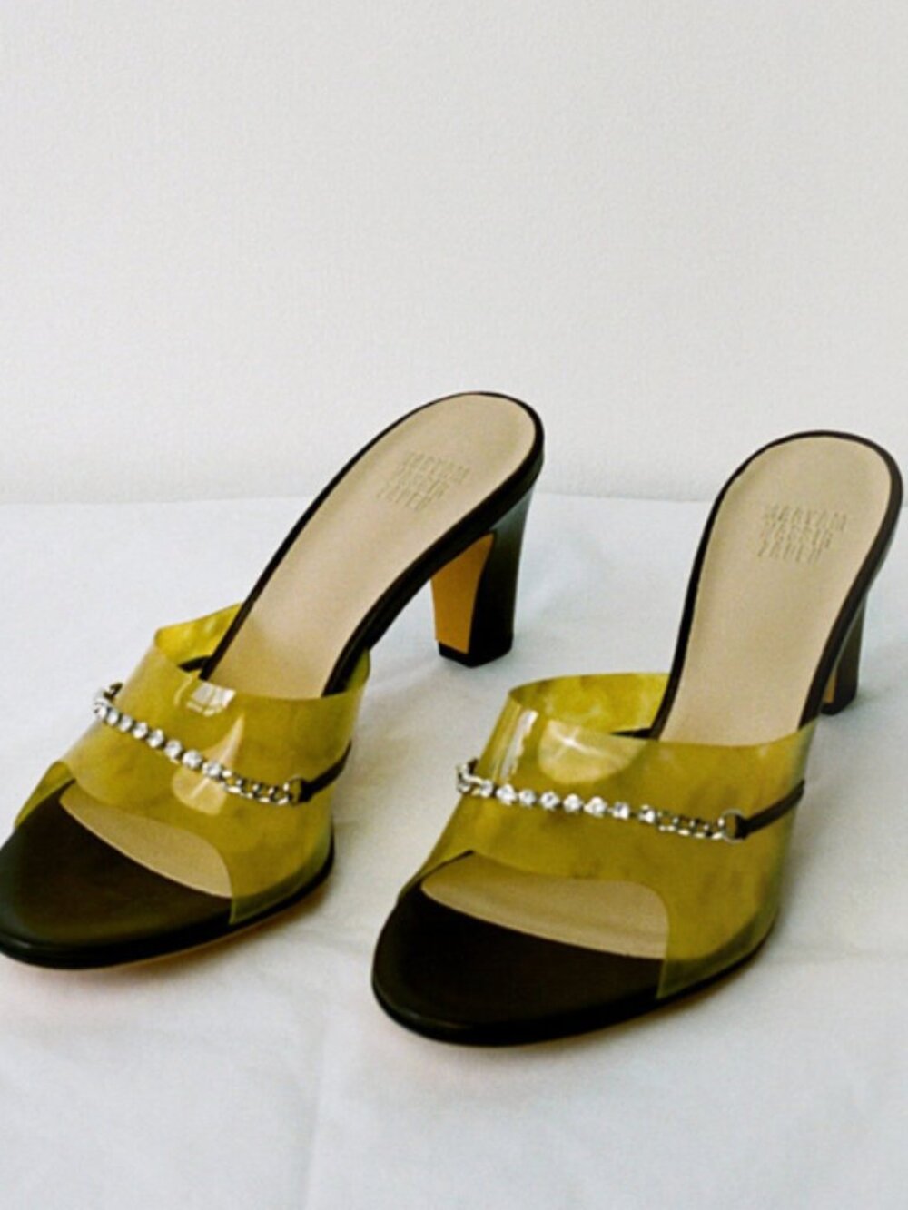 Maryam Nassir Zadeh PALOMA SLIDE, GOLDEN MARBLE